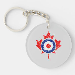 Canadian Maple Löv Roundel Grunge Mod stil