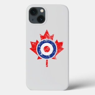 Canadian Maple Löv Roundel Grunge Mod stil