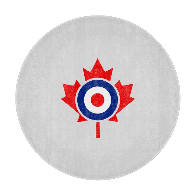 Canadian Maple Löv Roundel Mod Badge (Framsidan)