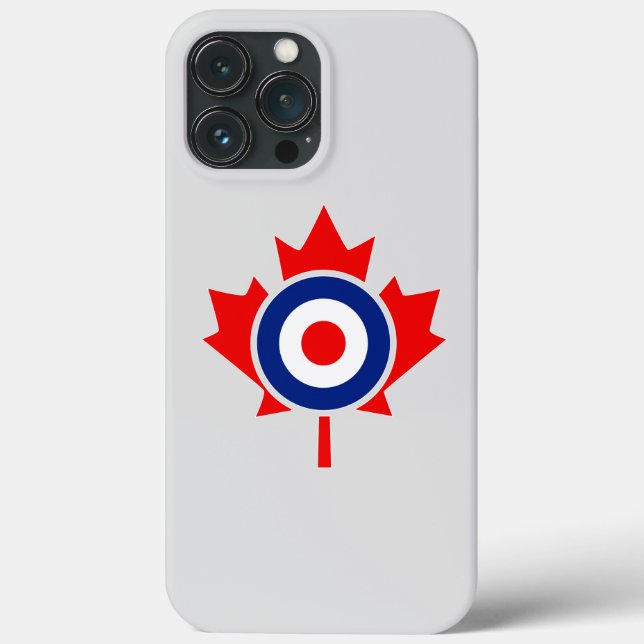 Canadian Maple Löv Roundel Mod BLUE (Baksida)