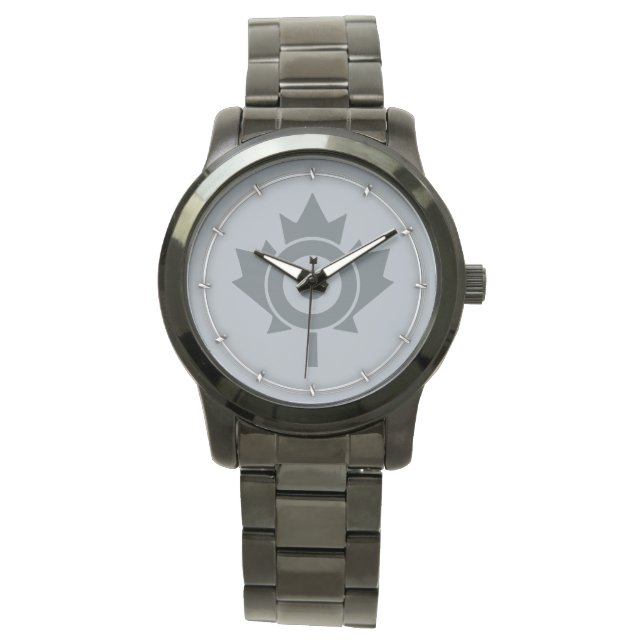Canadian Maple Löv Roundel Mod CANADA Armbandsur (Framsida)