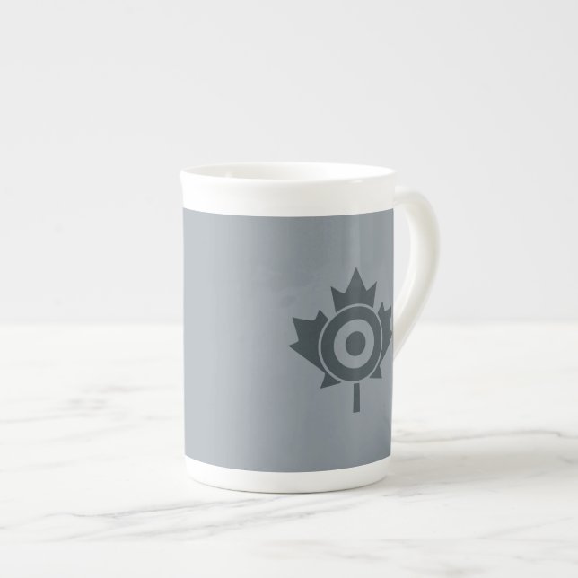 Canadian Maple Löv Roundel Mod CANADA Benporslin Mugg (Framsida höger)