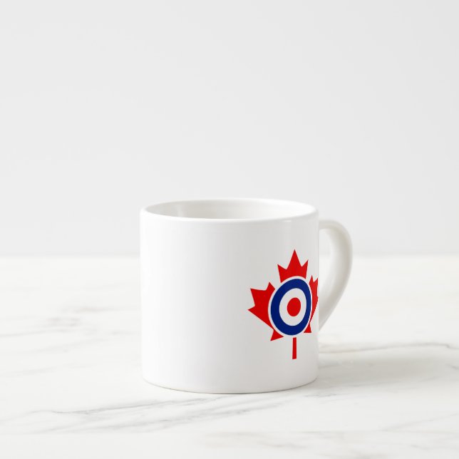 Canadian Maple Löv Roundel Mod CANADA Espressomugg (Framsida höger)