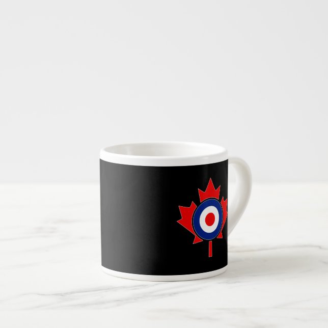 Canadian Maple Löv Roundel Mod CANADA Espressomugg (Framsida höger)