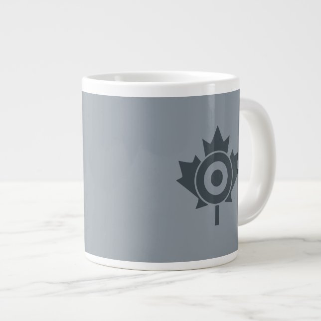 Canadian Maple Löv Roundel Mod CANADA Jumbo Mugg (Framsida höger)
