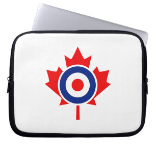 Canadian Maple Löv Roundel Mod CANADA Laptop Fodral