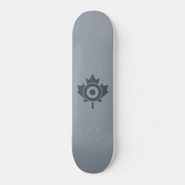 Canadian Maple Löv Roundel Mod CANADA Mini Skateboard Bräda 18,7 Cm (Framsida)