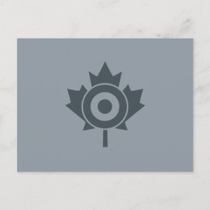 Canadian Maple Löv Roundel Mod CANADA Vykort