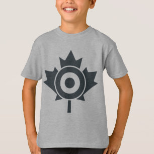Canadian Maple Löv Roundel Mod Graphic T-shirt