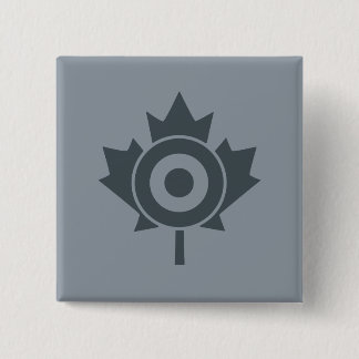 Canadian Maple Löv Roundel Mod Märkre Knapp
