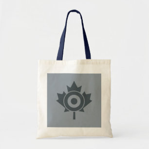 Canadian Maple Löv Roundel Mod Märkre Tygkasse