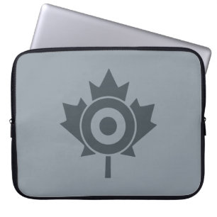 Canadian Maple Löv Roundel Target Mod Laptop Sleeve