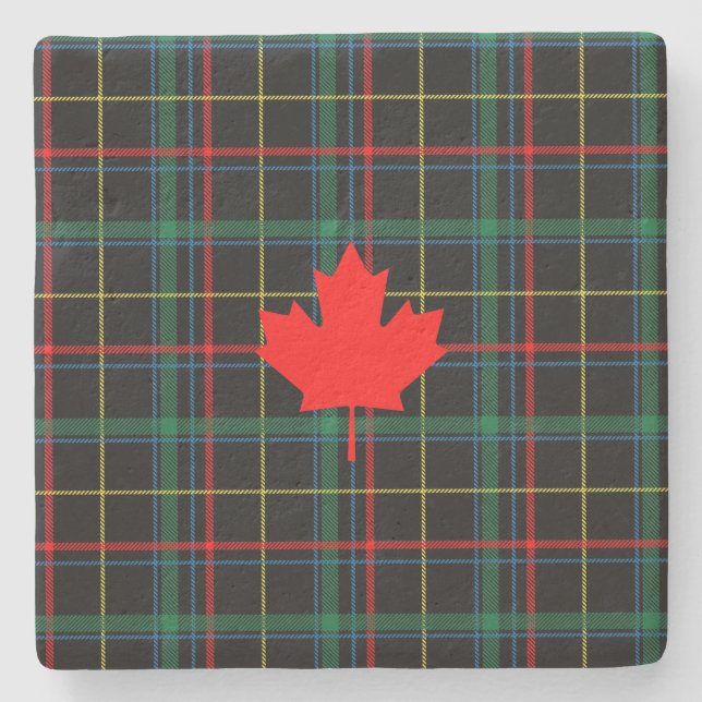 Canadian Maple Löv Stenunderlägg (Framsidan)