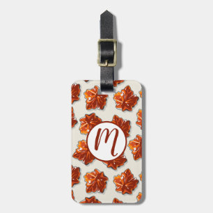 Canadian Maple Syrup Candy Mönster Bagagebricka