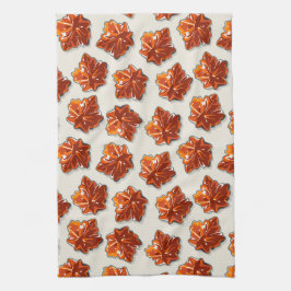 Canadian Maple Syrup Candy Mönster Kökshandduk