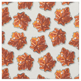 Canadian Maple Syrup Candy Mönster Tyg