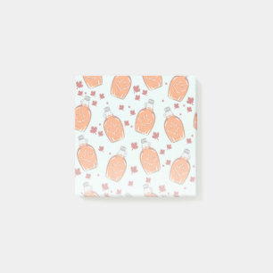 Canadian Maple Syrup Mönster Post-it Block