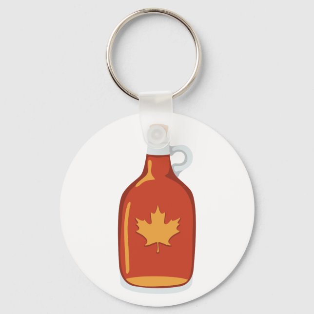 Canadian Maple Syrup Nyckelring (Framsida)