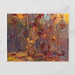 Canadian Maple Träd Painting av Tom Thomson Vykort