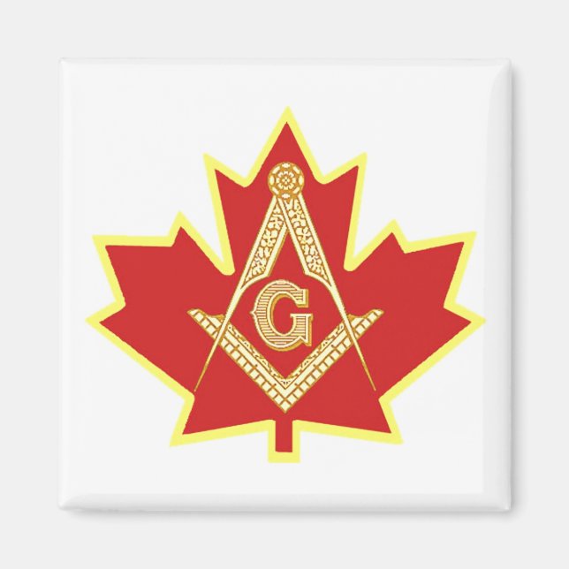 CANADIAN MASONS MAGNET (Framsidan)