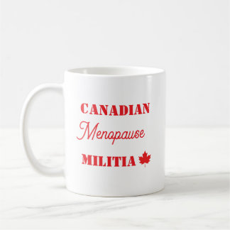 Canadian Menopause Militia Kaffemugg