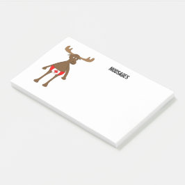 Canadian Moosage Post-it Block