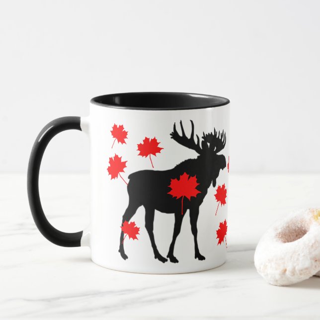 Canadian Moose Mugg (Med munk)