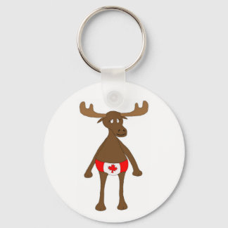 Canadian Moose Nyckelring