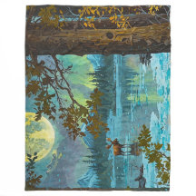 Canadian Moose & Winter Måne