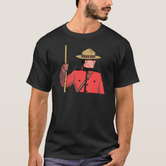 Canadian Mountie T Shirt