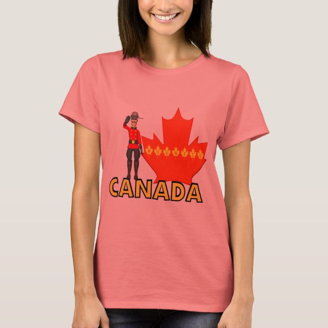 Canadian Mountie Tee (Framsida)