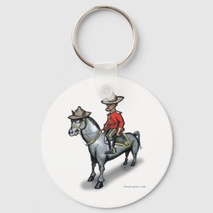 Canadian Mounty Nyckelring