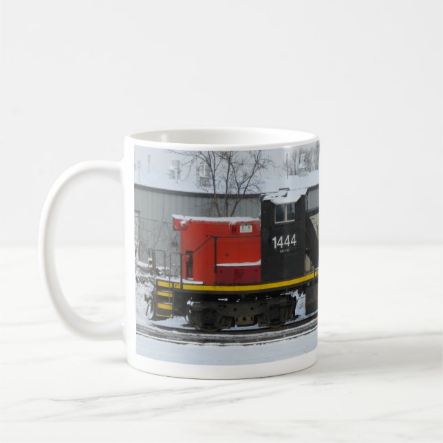 Canadian National - CN 1444 - Hamilton, Ontario Kaffemugg (Vänster)