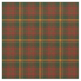 Canadian National Maple Löv Tartan Tyg