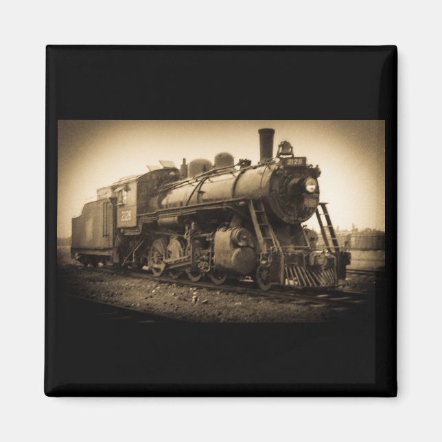Canadian National Railroad Engine 2128 Magnet (Framsidan)