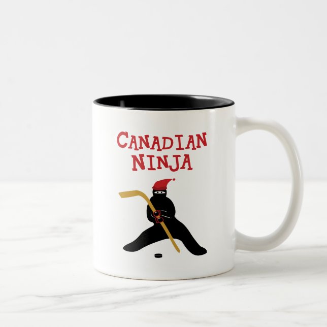 Canadian Ninja Två-Tonad Mugg (Höger)