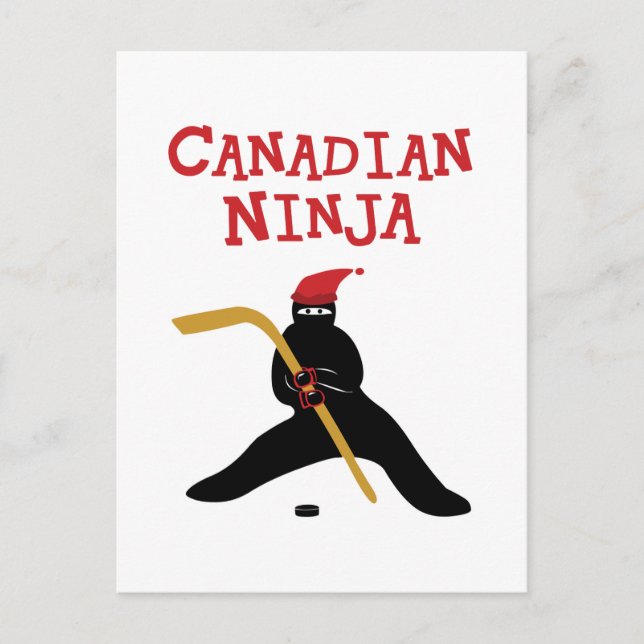 Canadian Ninja Vykort (Framsida)