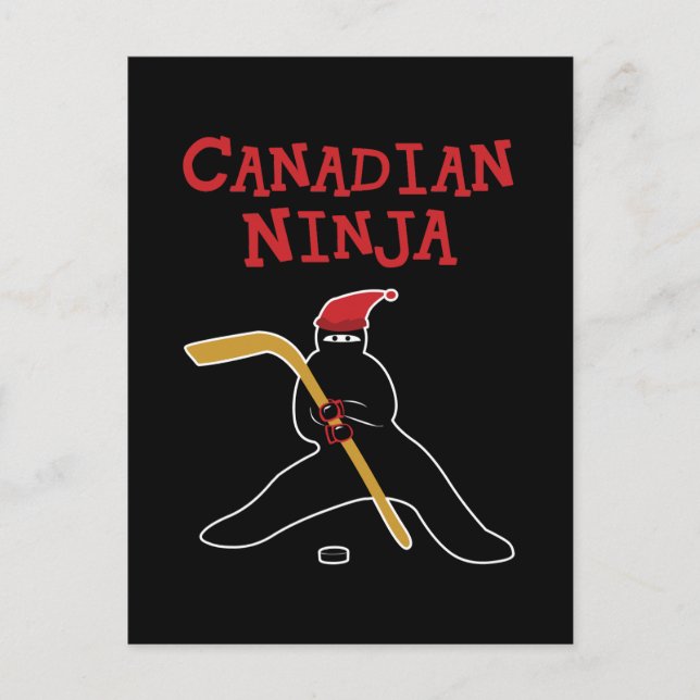 Canadian Ninja Vykort (Framsida)