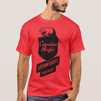 Canadian Pacific Steamships Tourist T Shirt