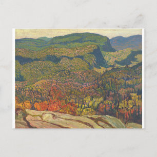 Canadian Painter Jackson Forest Wilderness Vykort