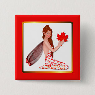 Canadian Pixie with Maple Löv Knapp