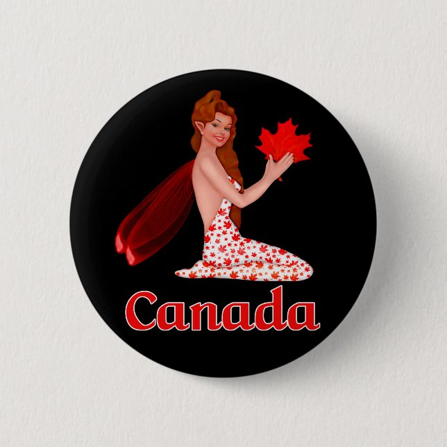 Canadian Pixie with Maple Löv Knapp (Framsida)