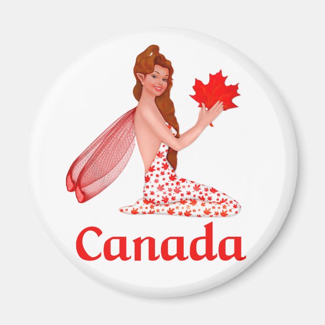 Canadian Pixie with Maple Löv Magnet (Framsidan)