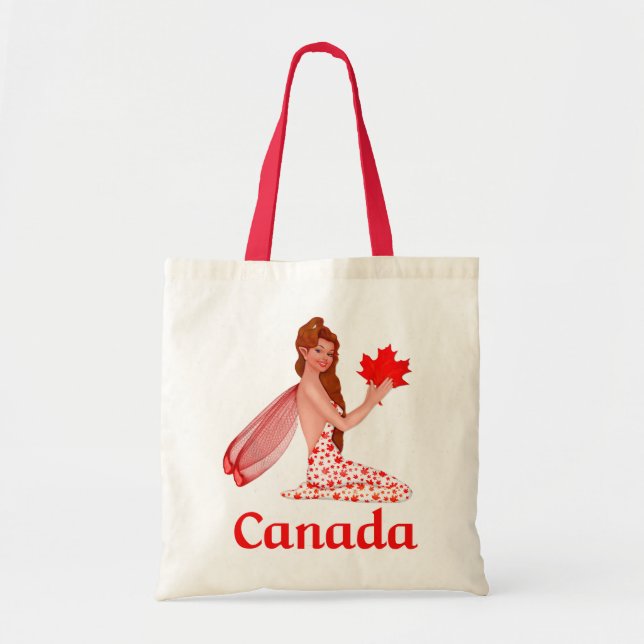 Canadian Pixie with Maple Löv Tygkasse (Framsidan)