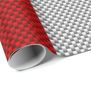 Canadian Red Maple Löv i Carbon Fiber Presentpapper