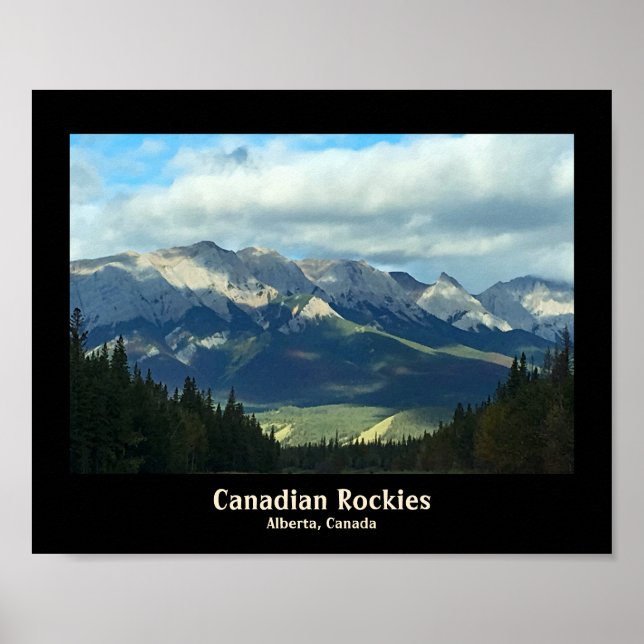 Canadian Rockies, Alberta Canada Wall Poster (Framsidan)
