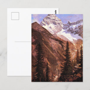 Canadian Rockies by Albert Bierstadt Vykort