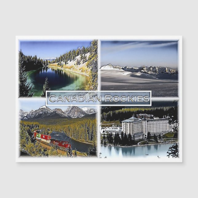 Canadian Rockies - Kanada - Mosaic - (Framsida)