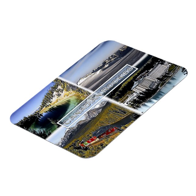 Canadian Rockies - Kanada - Mosaic - Magnet (Vänstra Sidan)