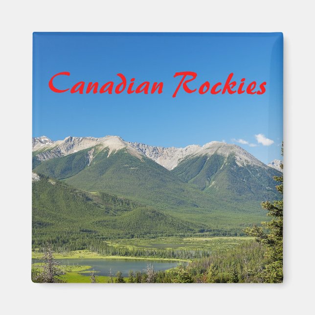 Canadian Rockies Magnet (Framsidan)